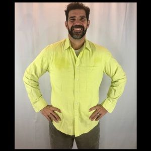 J. Crew Bright Gingham Button Down Shirt Size XL